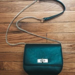 BCBG Black Crossbody Bag. Perfect Condition!